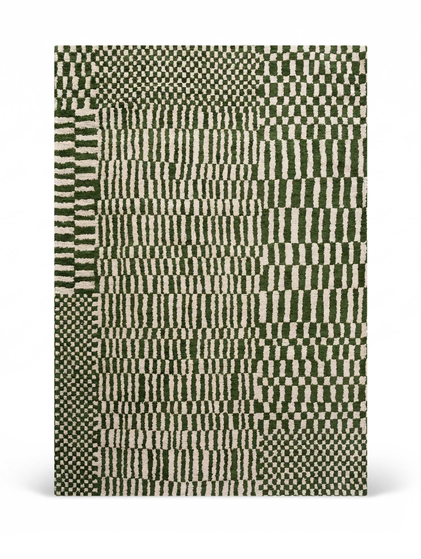 Tapis tissé plat moderne BERBER STRUCTURES
