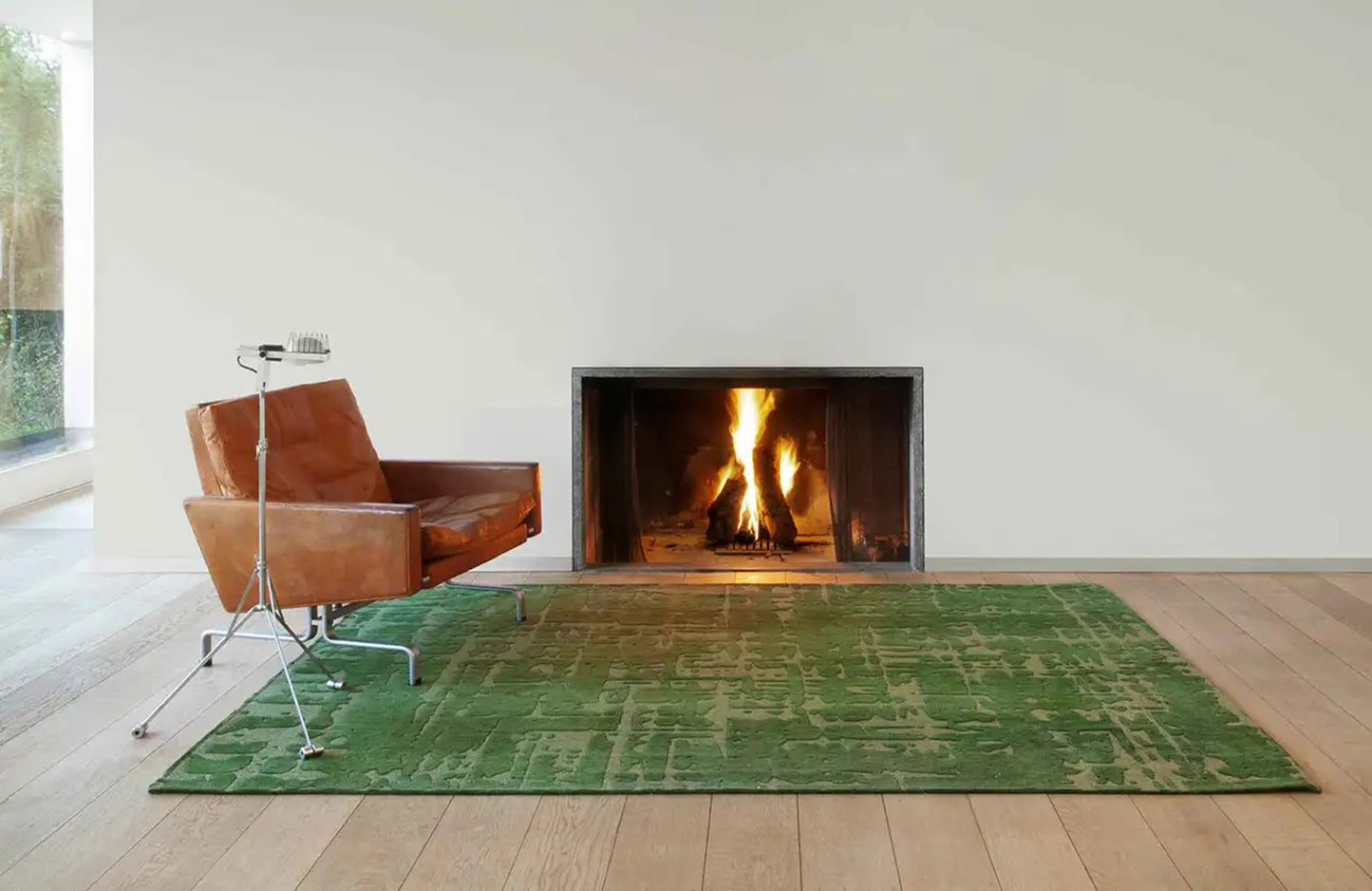 Tapis tissé plat moderne CALABASH