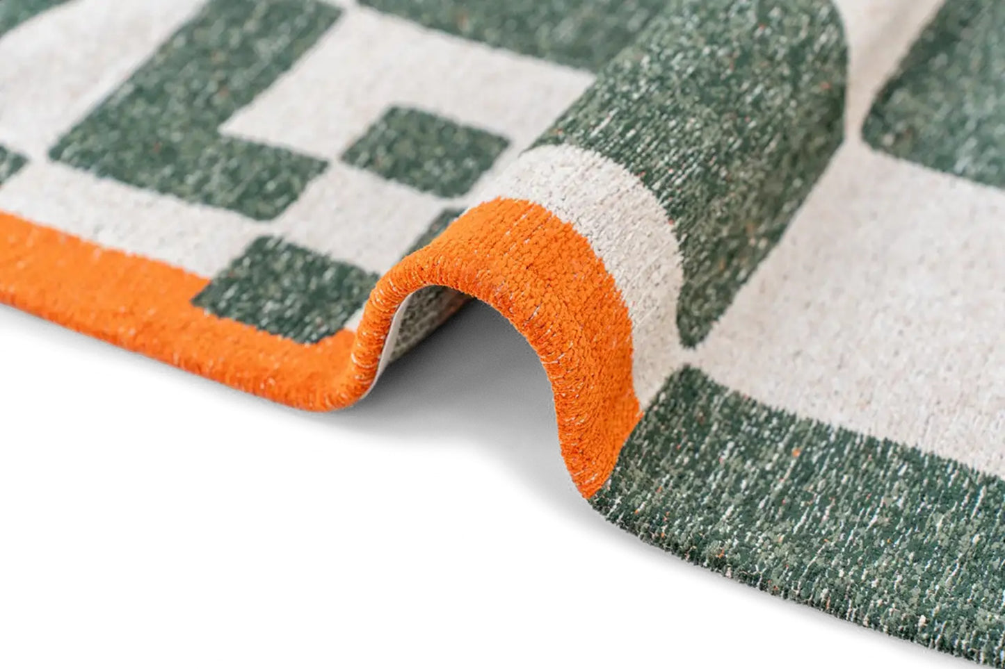 Tapis tissé plat moderne CHECKMATE