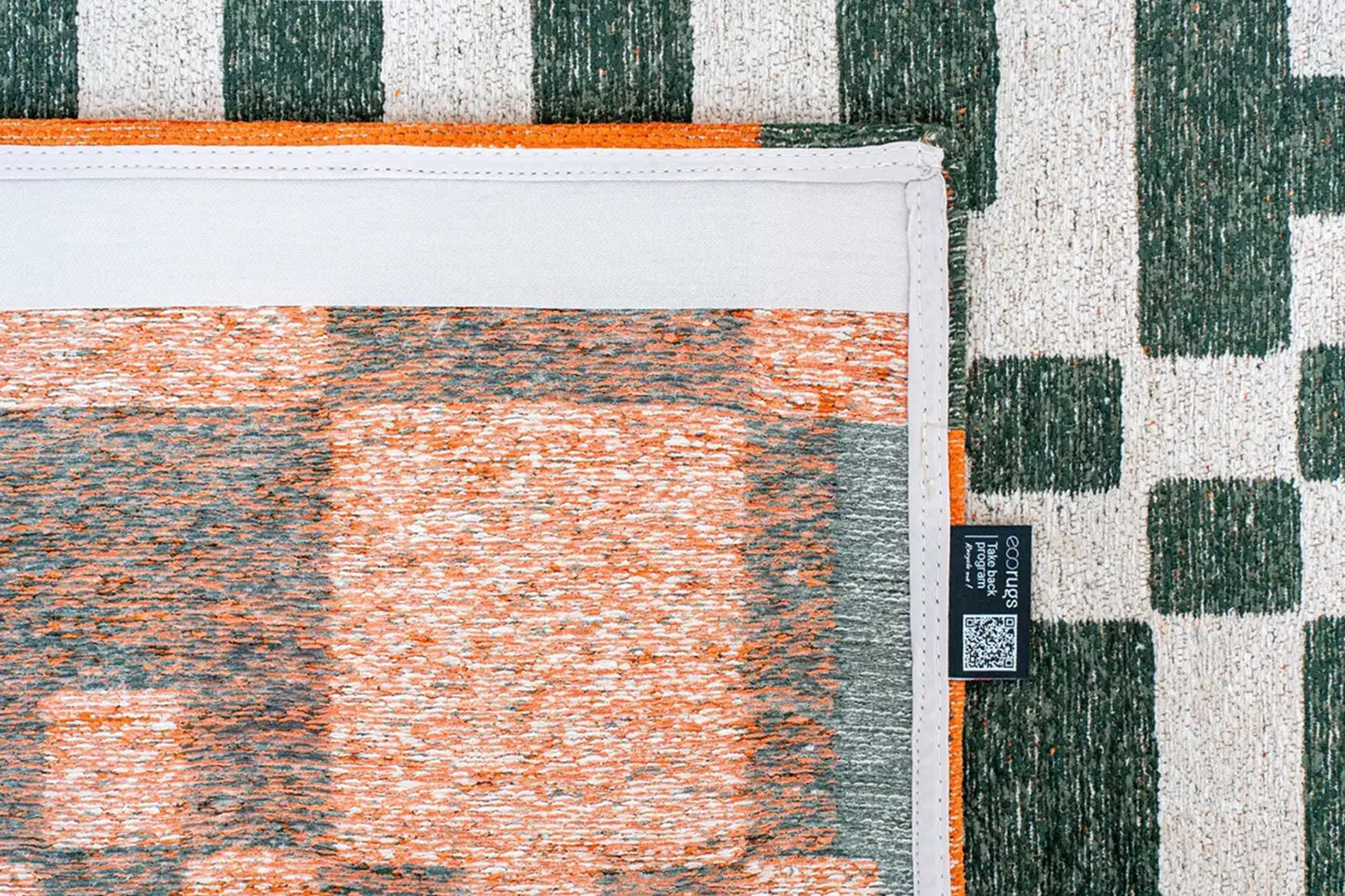 Tapis tissé plat moderne CHECKMATE