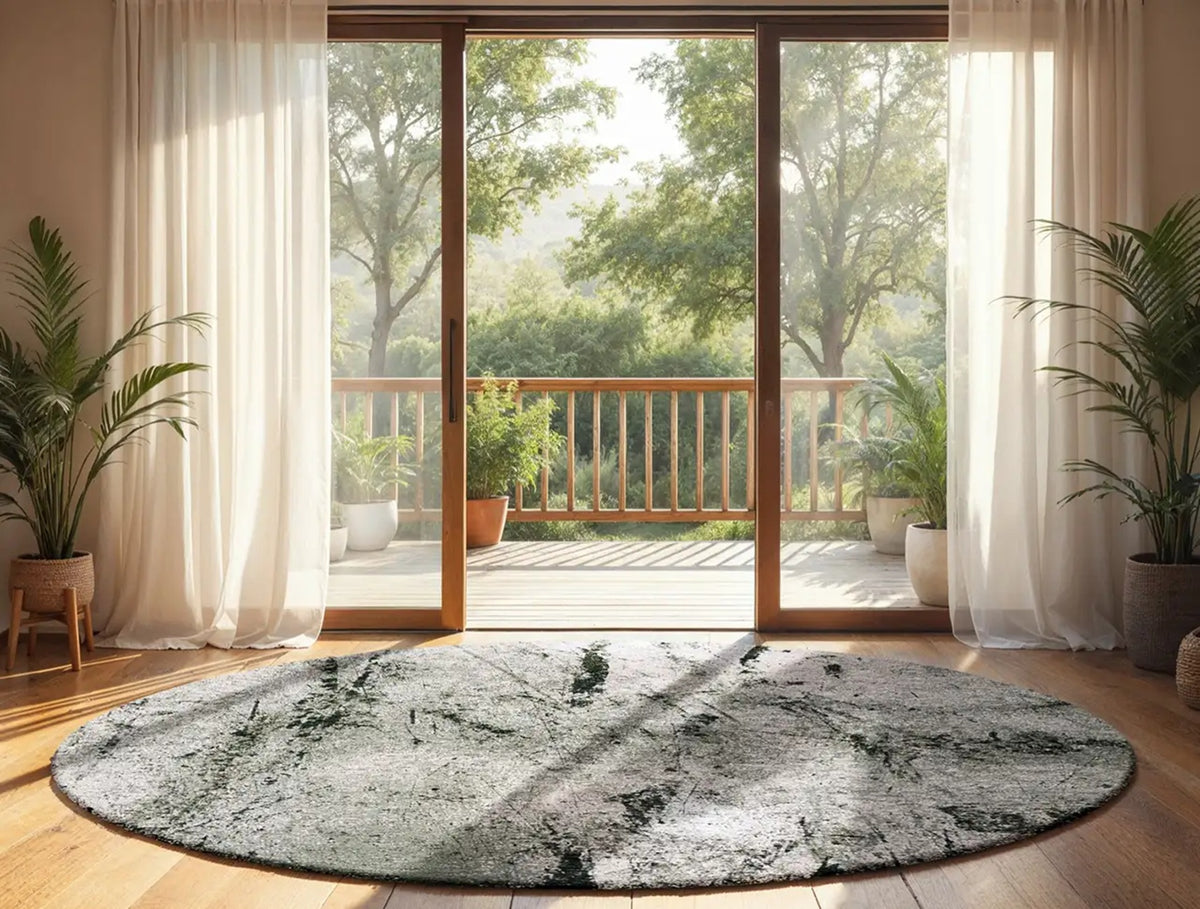 Tapis tissé plat moderne SOLACE