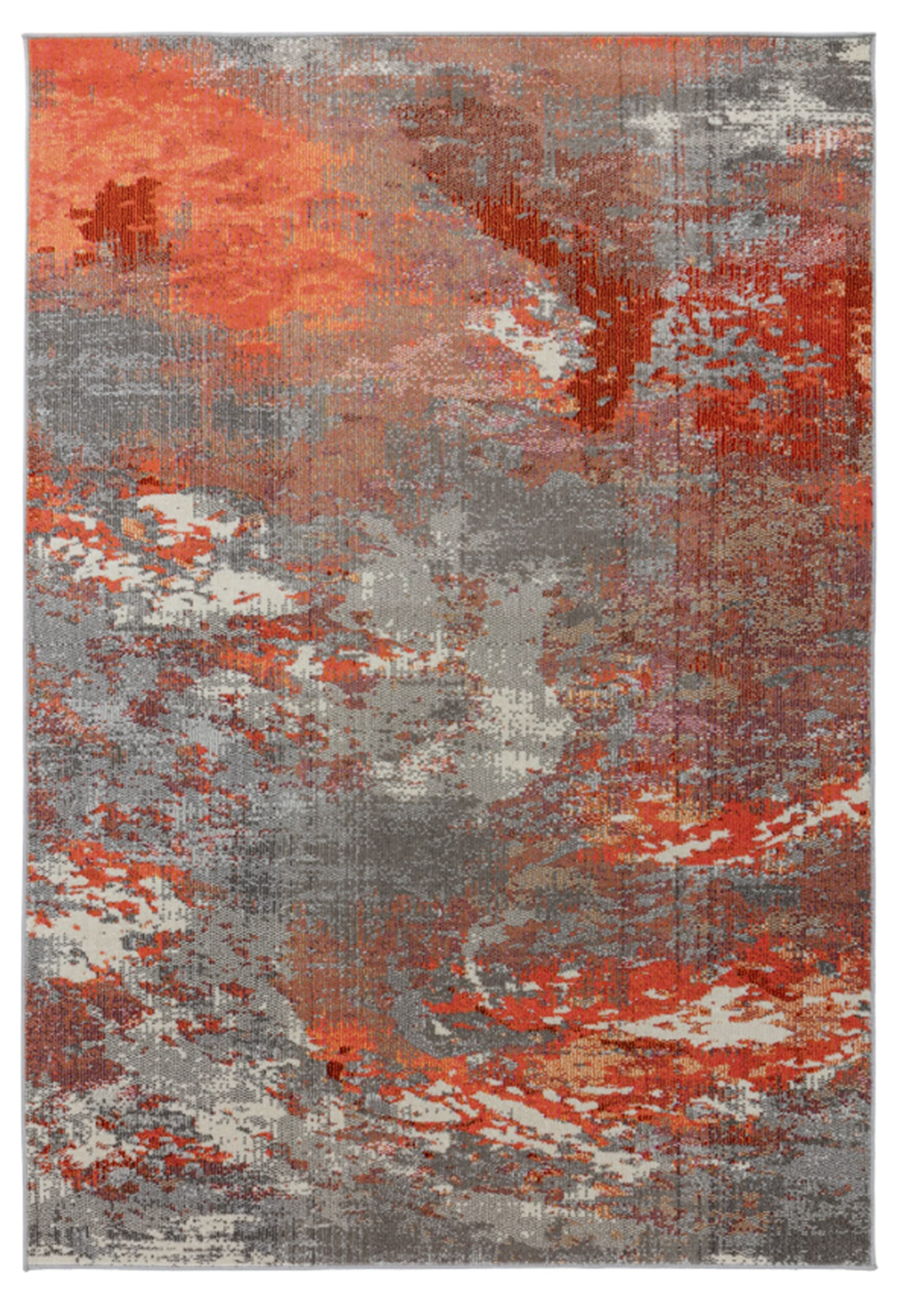 Alfombra moderna de tejido plano VOLCANO