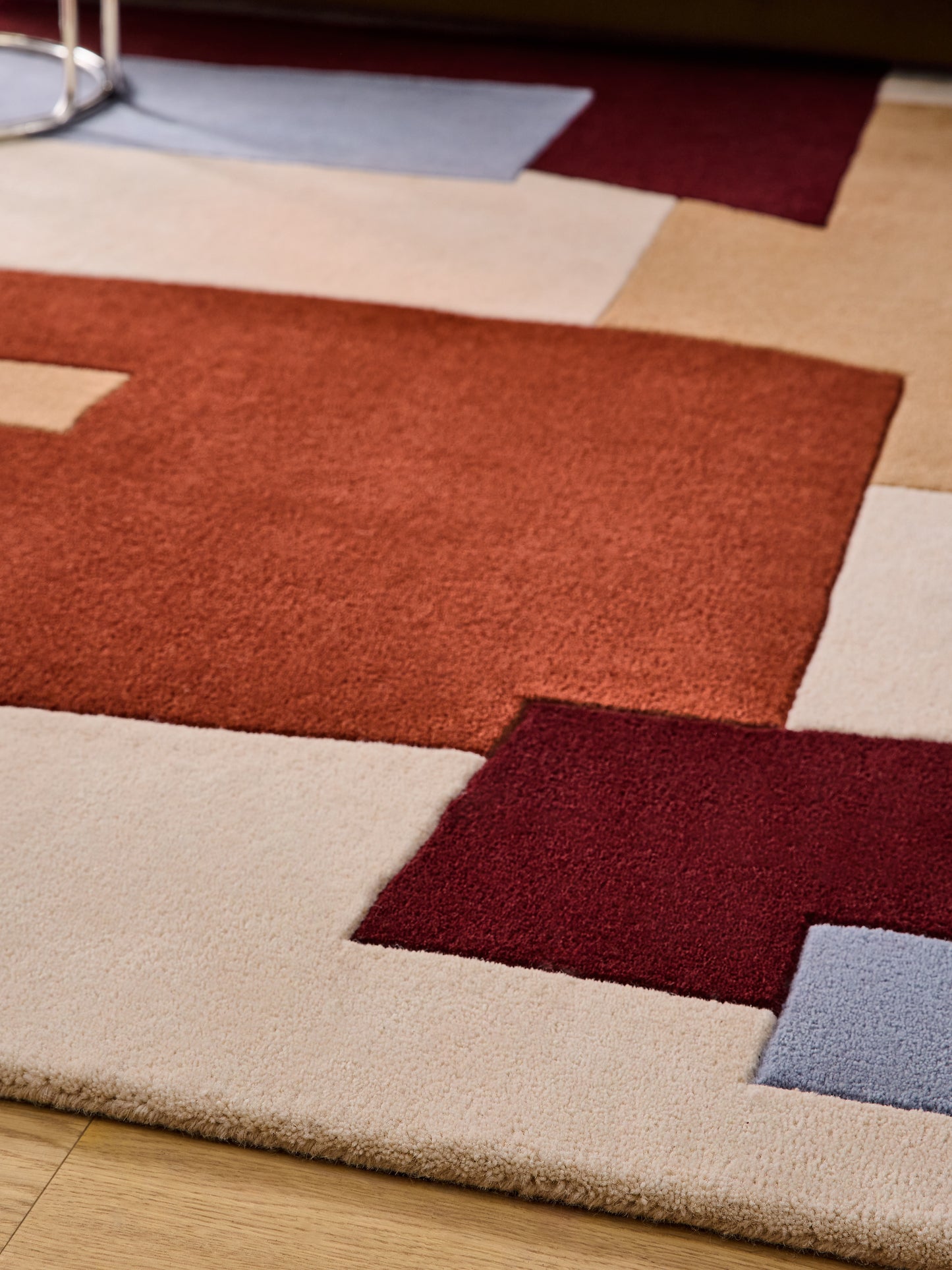 Tapis de salon et chambre pure laine VANESSA