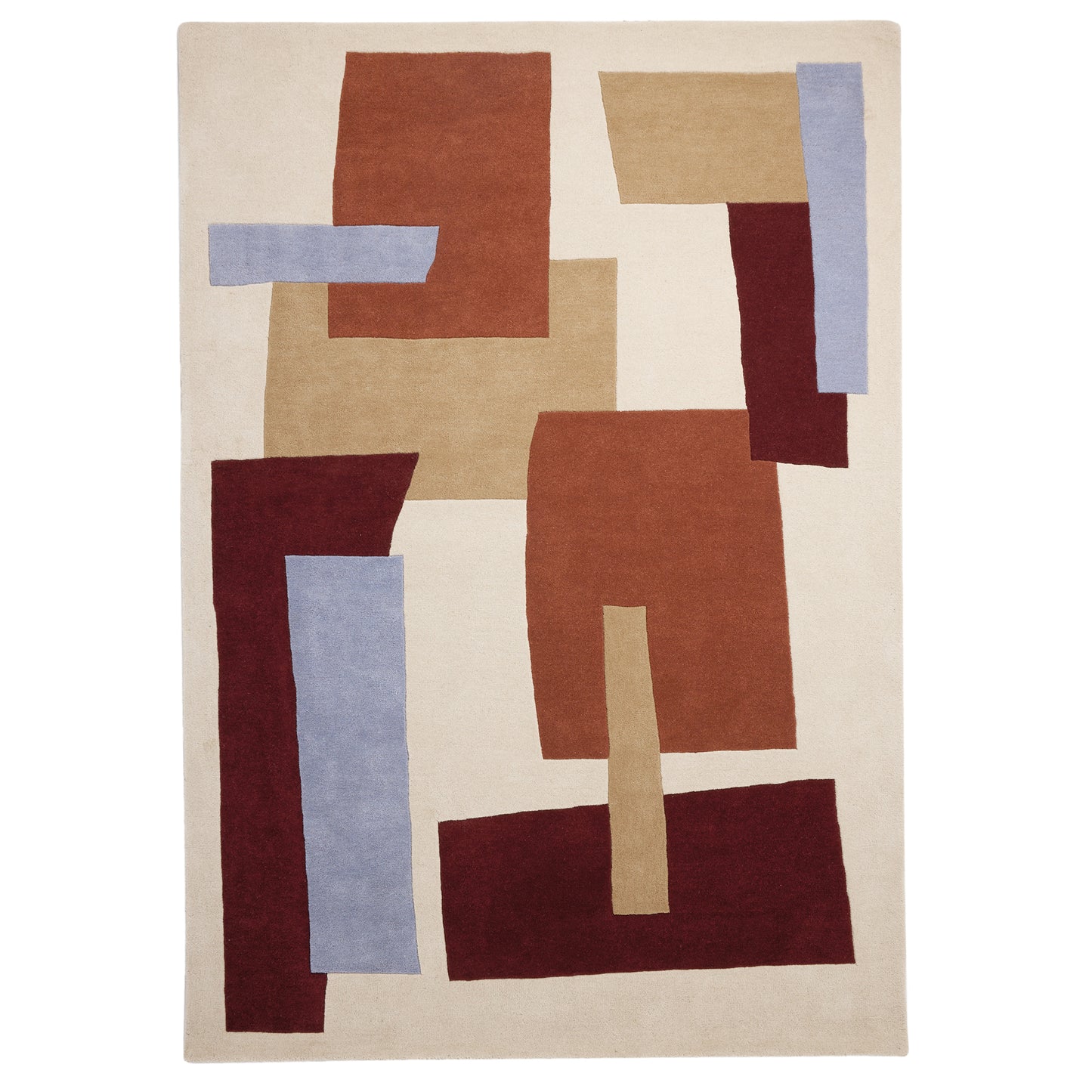 Tapis de salon et chambre pure laine VANESSA