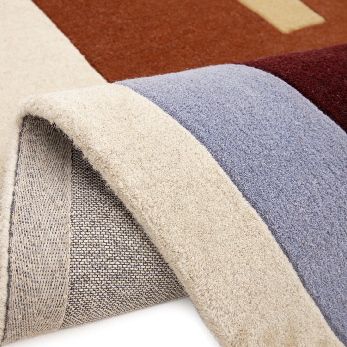 Tapis de salon et chambre pure laine VANESSA