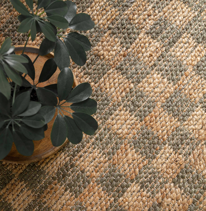 Tapis moderne en jute SCAPE