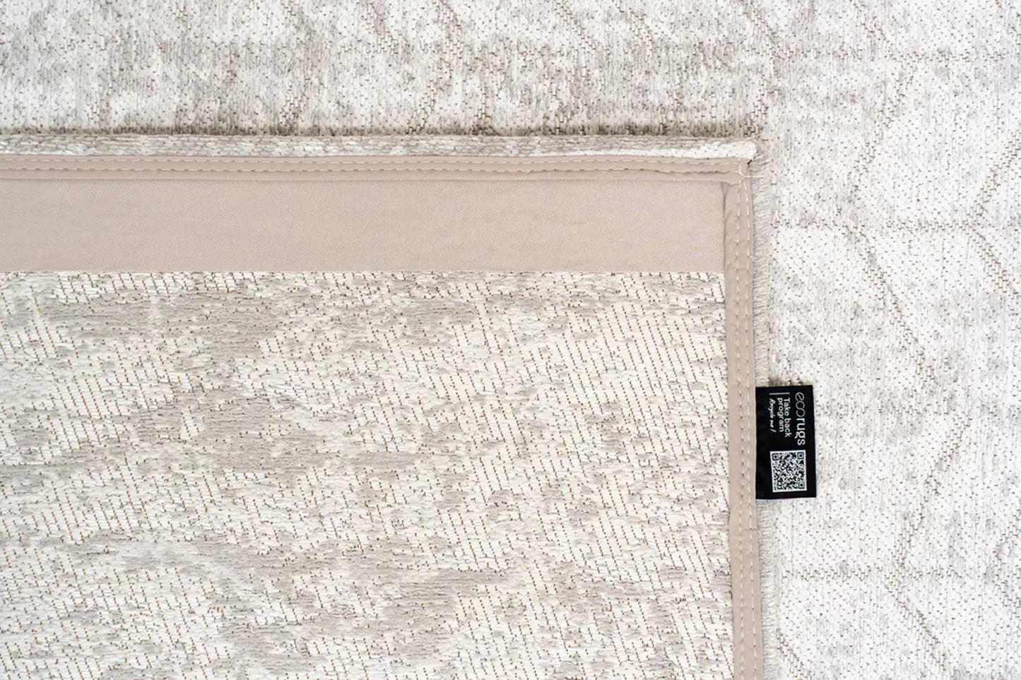 Tapis de salon et chambre tissé plat moderne JACOB