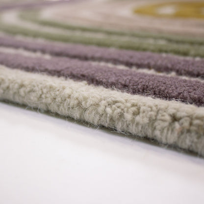 Tapis de salon, chambre et couloir pure laine COILY