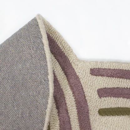 Tapis de salon, chambre et couloir pure laine COILY