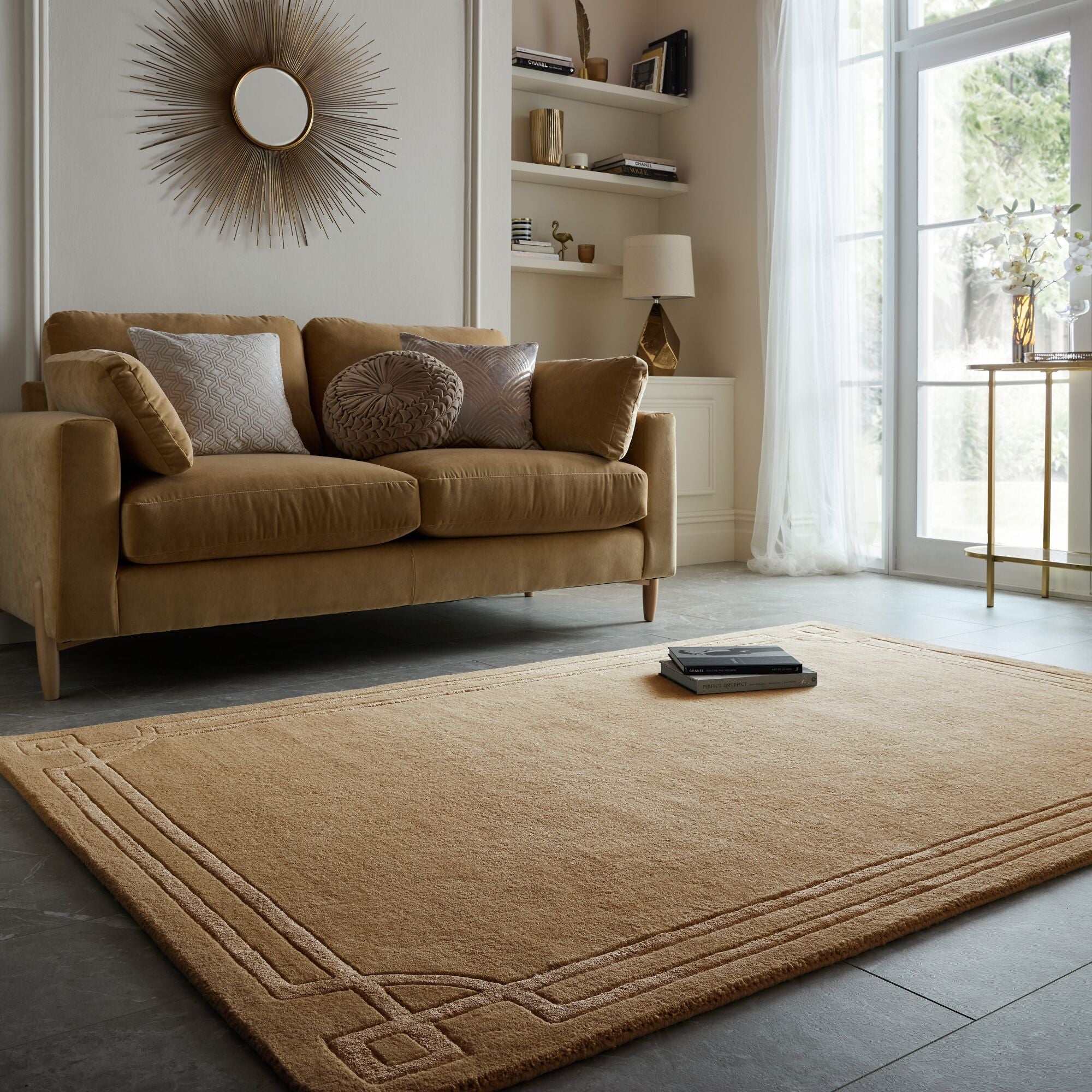 Tapis de salon et chambre pure laine PRIMO