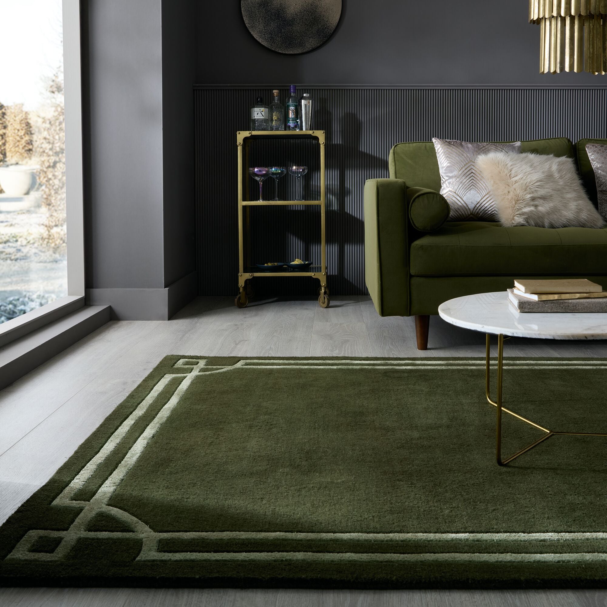 Tapis de salon et chambre pure laine PRIMO