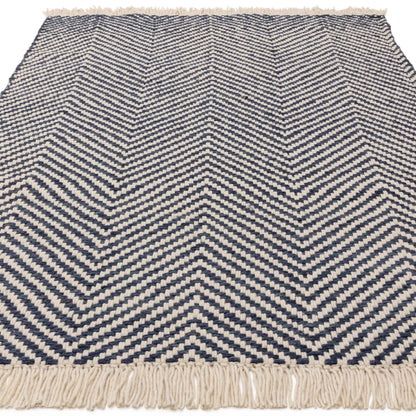 Tapis de salon en jute et coton VIGA