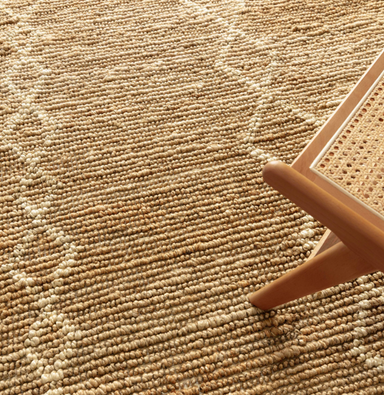 Grand tapis laine tissé main - Ameublement