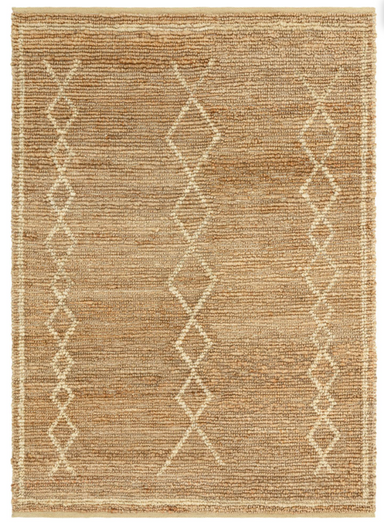 Tapis en soie fait à la main, motif oriental, 1,2 x 1,8 m