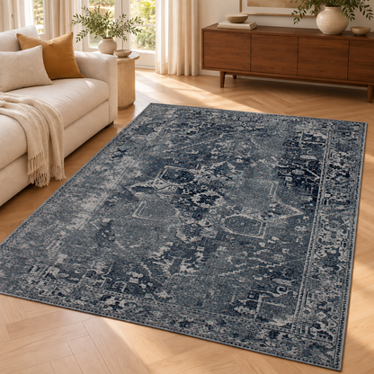 Alfombra moderna de tejido plano para sala de estar CROWN