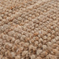 Tapis de salon moderne en Jute CURLY