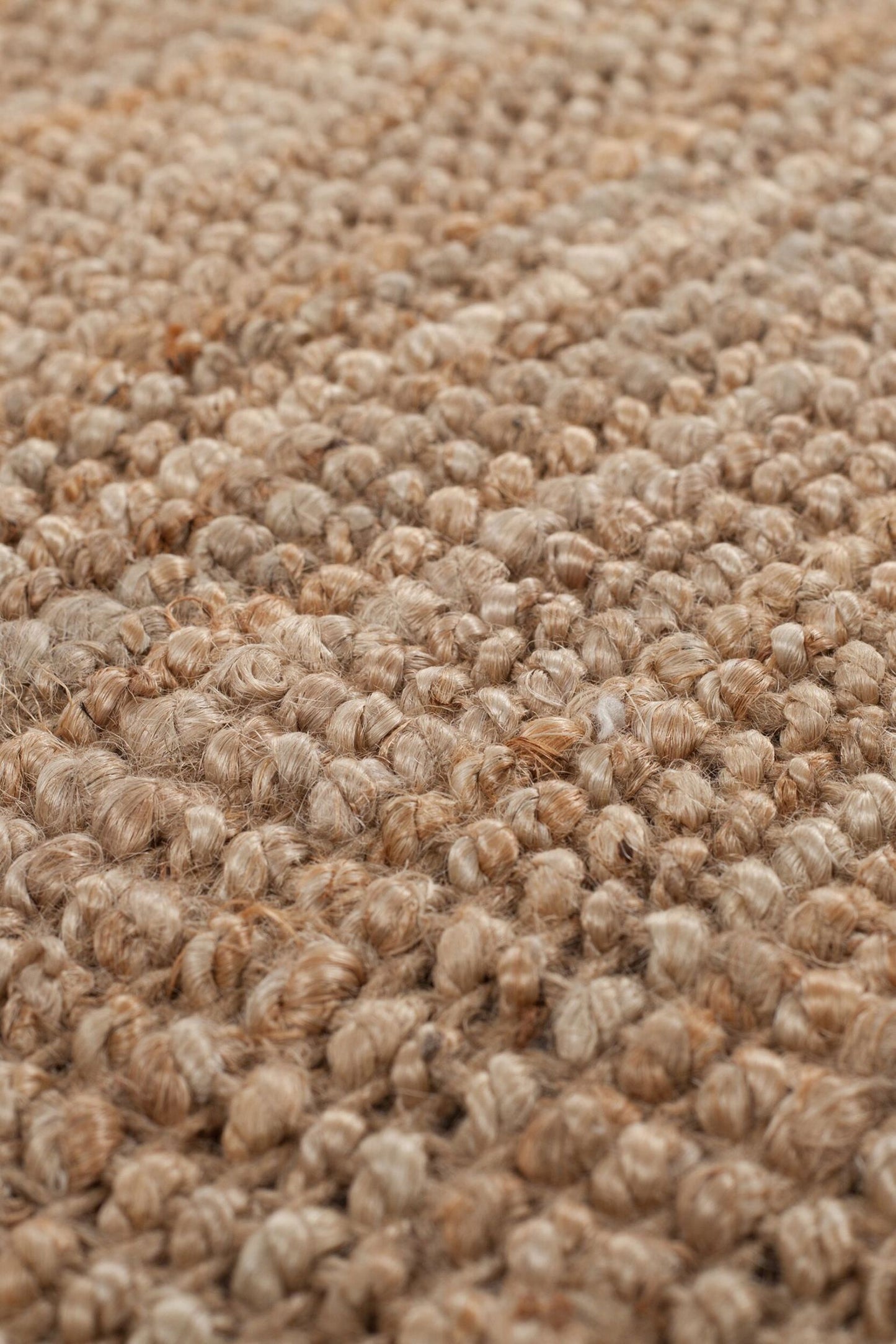 Tapis de couloir moderne en Jute CURLY