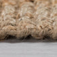 Tapis de salon moderne en Jute CURLY