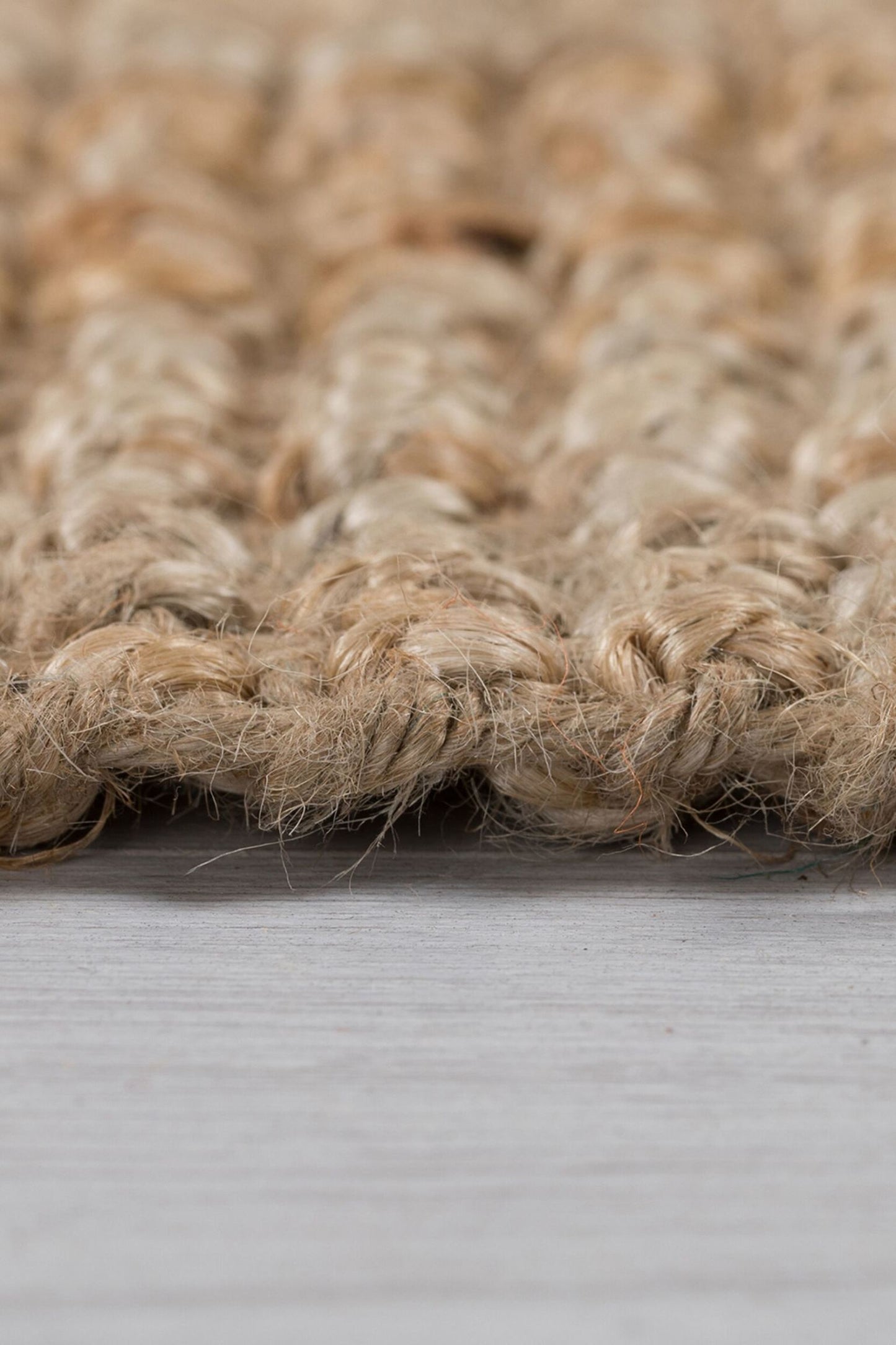 Tapis de couloir moderne en Jute CURLY