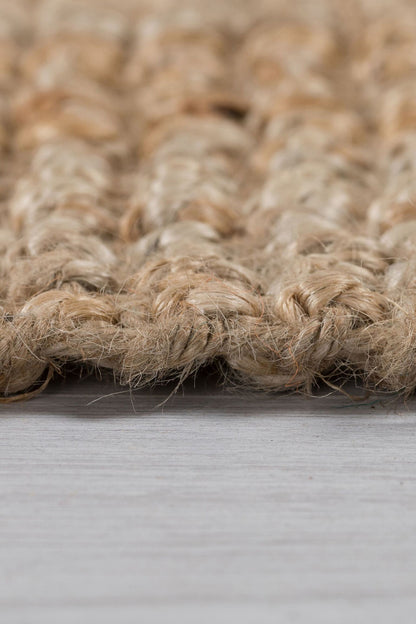 Tapis de couloir moderne en Jute CURLY