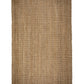 Tapis de salon moderne en Jute CURLY