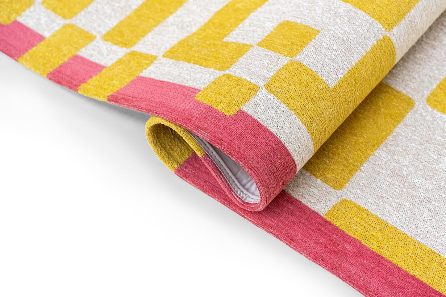 Tapis tissé plat moderne CHECKMATE