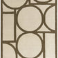 Tapis de salon moderne en laine SUBWAY