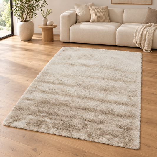 Tapis de Salon doux et coloré GOSSIP dans un salon élégant