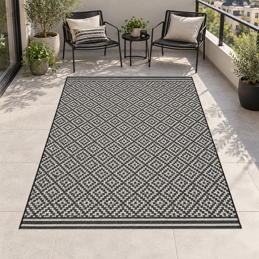 Tapis Intérieur Extérieur plat LOBBY — tapis entier en situation