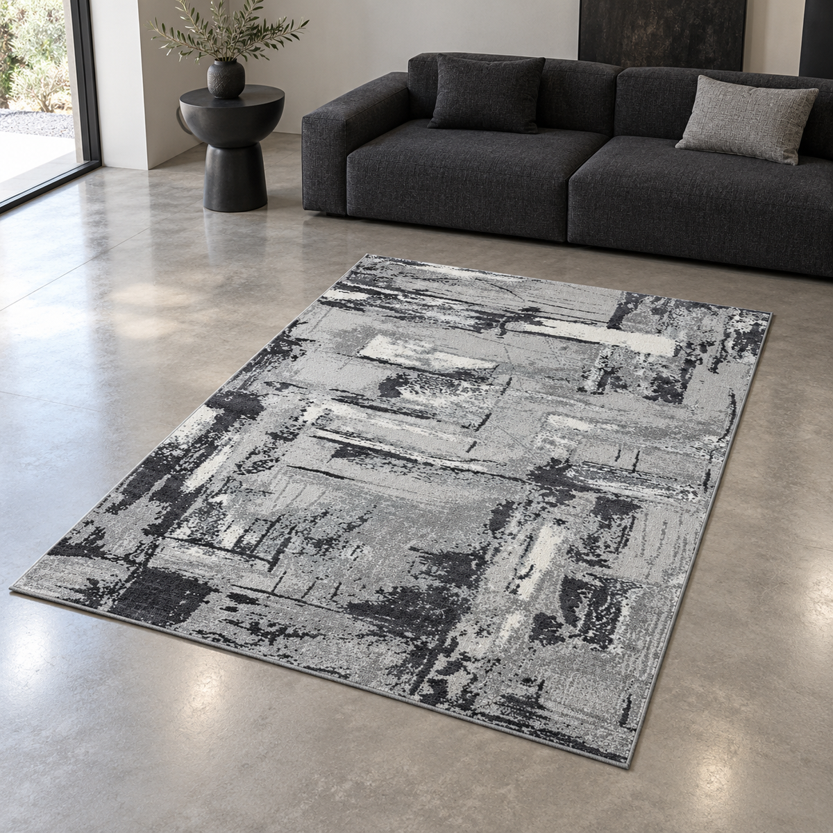Tapis DECOR entièrement visible en situation — ambiance Novatrend