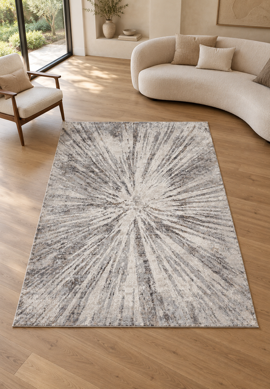 Tapis FUJI entièrement visible en situation — ambiance Novatrend