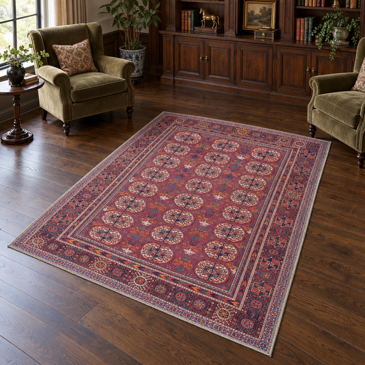 Tapis HAVEN entièrement visible en situation — ambiance Novatrend