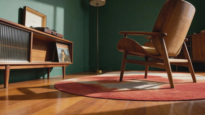 Tapis moderne tissé plat AERO