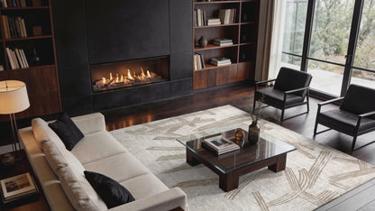 Tapis moderne tissé plat KATANA