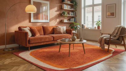 Tapis moderne tissé plat AGATE