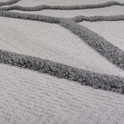 Alfombra de salón moderna de algodón DAKAR