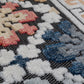 Tapis de salon tissé plat intérieur extérieur TERESA