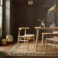 Tapis de salon moderne en jute MASIE