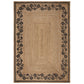 Tapis de salon moderne en jute MASIE
