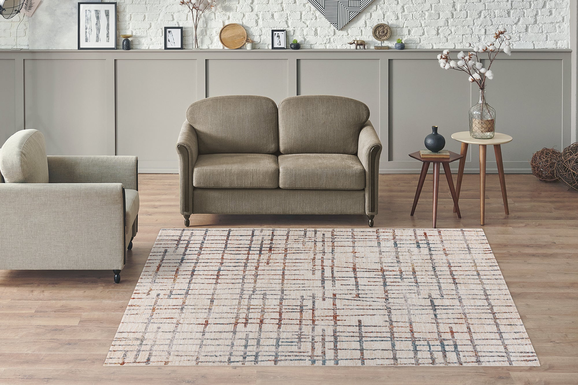 Tapis de salon moderne JEKO