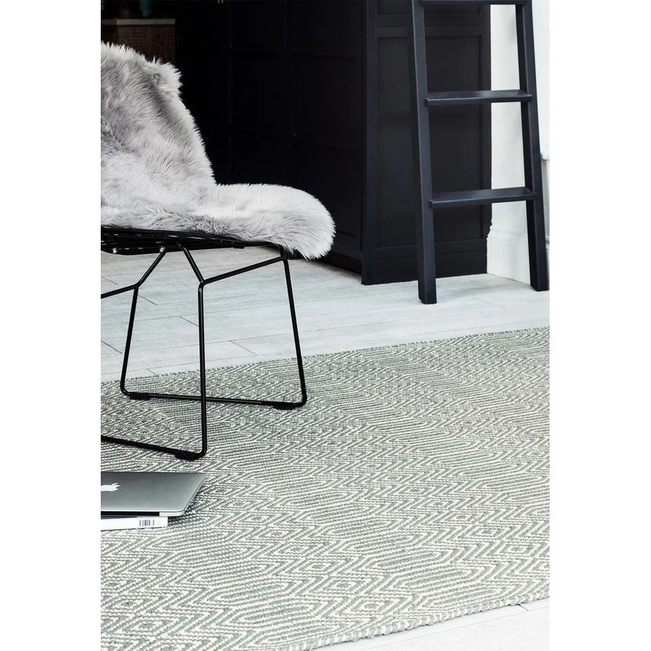 Tapis Laine et Coton tissé main style berbère SILWAN - Novatrend 