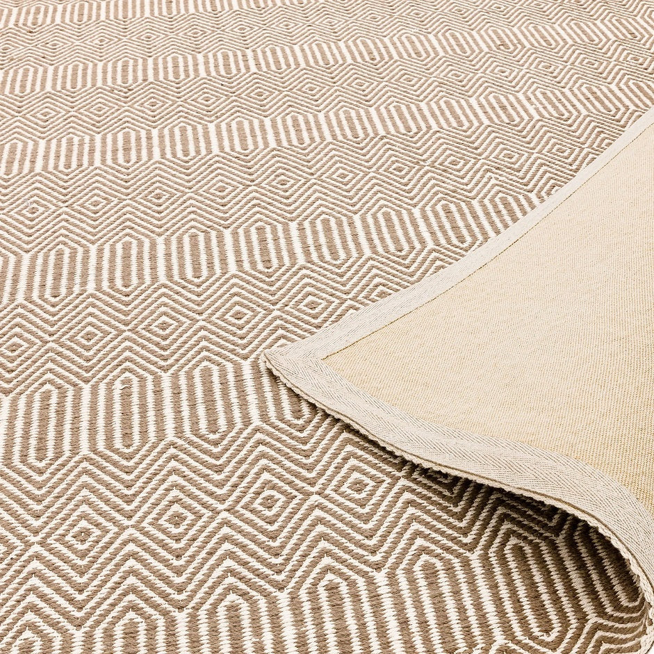 Tapis de couloir moderne laine et coton SILWAN - Novatrend 