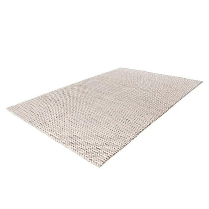 Tapis de salon tressé main en laine BORY - Novatrend 