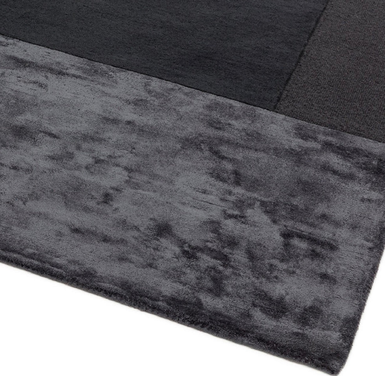 Tapis de salon moderne tufté main SLATE - Novatrend 