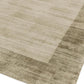 Tapis fait main uni à bordures LAME - Novatrend 