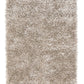 Tapis shaggy Design et Moderne FURRY Argent - Novatrend 