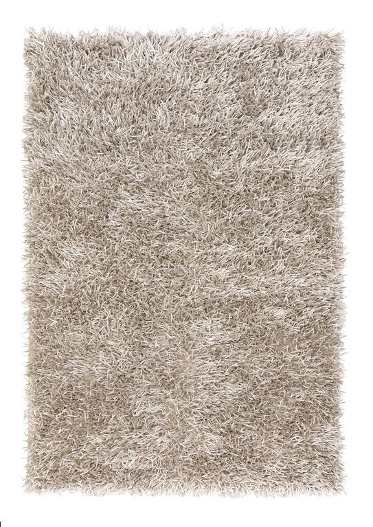 Tapis shaggy Design et Moderne FURRY Argent - Novatrend 
