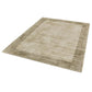 Tapis fait main uni à bordures LAME - Novatrend 