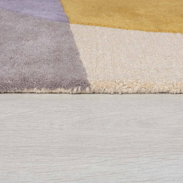 Tapis de salon moderne pure laine GLEE - Novatrend 