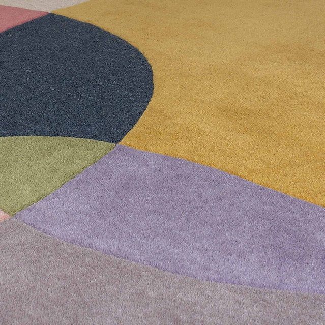 Tapis de salon moderne pure laine GLEE - Novatrend 